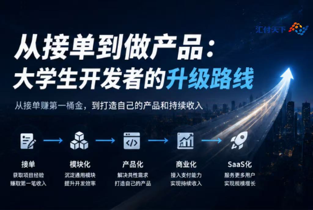 从接单到做产品：大学生开发者的升级路线