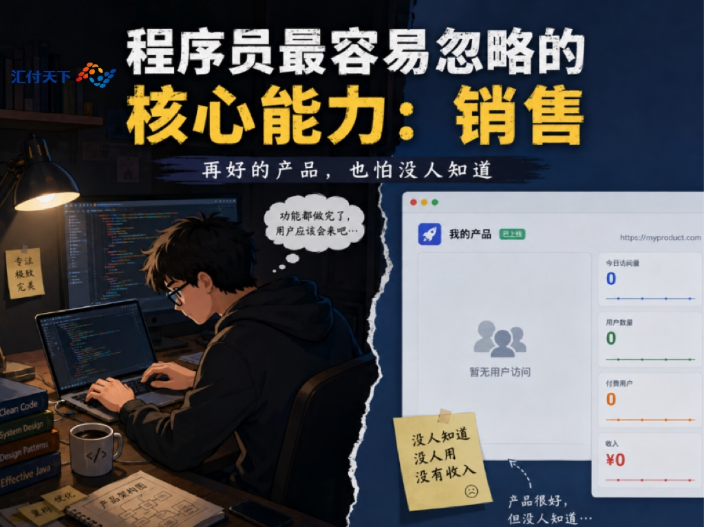 程序员最容易忽略的核心能力：销售